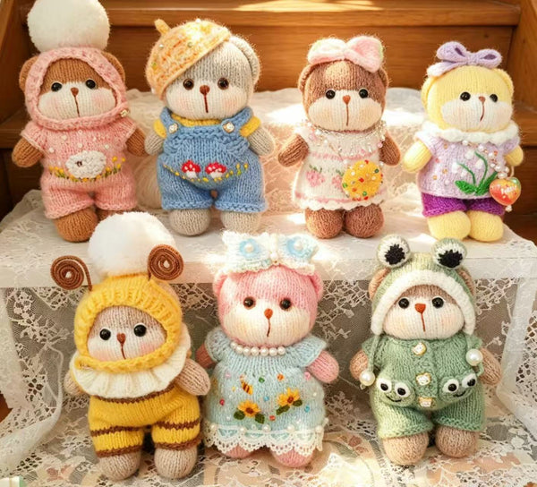 Handmade Knitted Bear 🧸